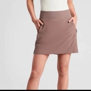 Athleta Women's Mini Skirt in Brown